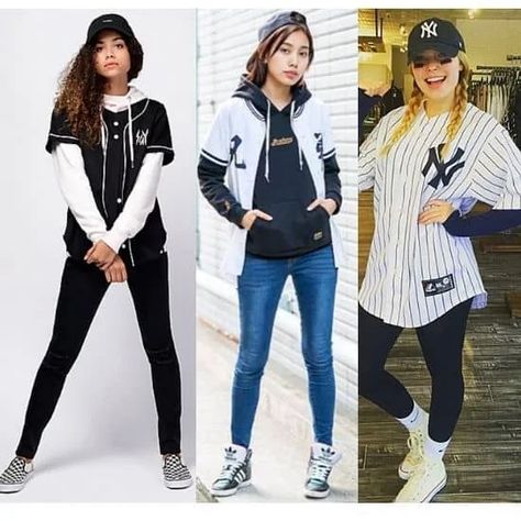 [8 JERSEY COMBOS IN 2022] Baseball jersey outfits for ladies | Lady Refines Baseball Jersey Over Hoodie Outfit, Leggings And Jersey Outfits, Outfits With Jersey Baseball, Styling Baseball Jerseys Outfit, Base Ball Jersey Outfit, Baseball Outfit Women Jersey, How To Wear A Baseball Jersey Women, Baseball Women Outfit, Styling A Baseball Jersey