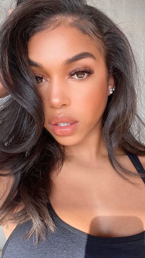 Brown Girls Makeup, Lori Harvey, Makeup For Black Women, Girls Makeup, Brown Skin, Bridal Makeup, Makeup Inspiration, Natural Makeup, Pretty People