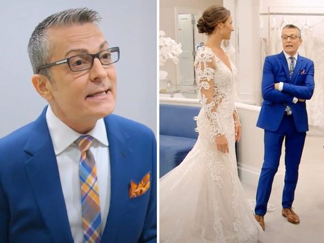 Randy Fenoli Says He Struggles to Sleep When Brides Choose Bad Dresses Randy Fenoli Dresses, Randy Fenoli Wedding Dress, Randy Fenoli, Bad Dresses, Say Yes To The Dress, Sheer Wedding Dress, Kleinfeld Bridal, A Wedding Dress, Yes To The Dress