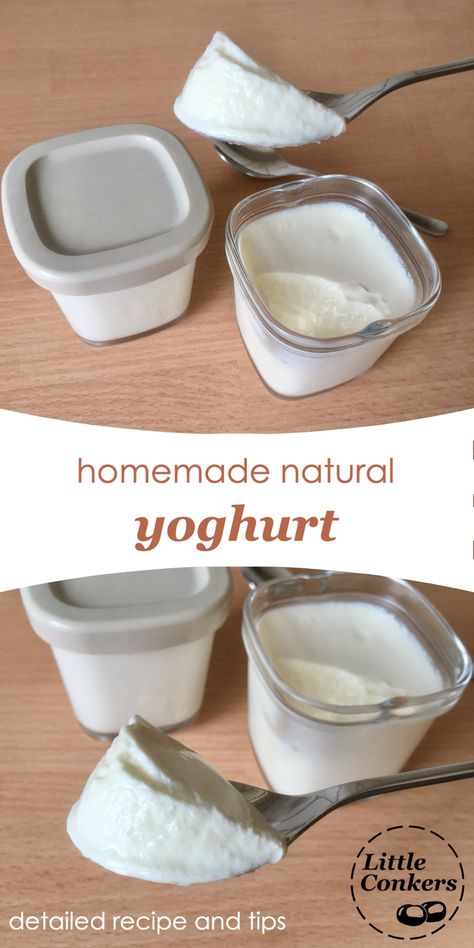 How to make your own delicious natural yoghurt at home. Detailed recipe with lots of tips for making homemade natural yoghurt using a yoghurt maker. Homemade Yoghurt, Recipe Using Lemons, Yoghurt Recipe, Dairy Recipes, Homestead Life, Dairy Desserts, Time After Time, Easy Baking Recipes Desserts, No Dairy Recipes