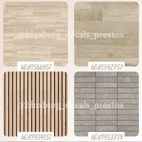 Marble Id Code Bloxburg, Bloxburg Backsplash Decals Codes Modern, 2x3 Office Bloxburg, Decal Wall Bloxburg, Bloxburg Wood Floor Codes, Bloxburg Outdoor Wall Ideas, Bloxburg Wall Designs, Sims 4 Layout House, Bloxburg White Wood Decals