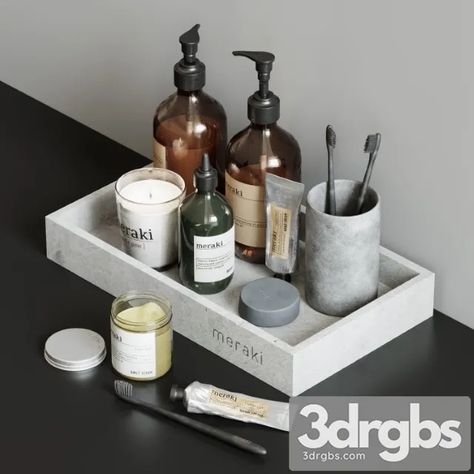 #DECORATION #Decorativeset https://3dskyfree.com/decoration/meraki-decorative-set-3d-model-download-2/3ds-max/ Bathroom Counter Accessories, Bathroom Counter Decor, Guest Bathroom Decor, Bathroom Model, Decorative Set, Counter Decor, Bathroom Counters, Bathroom Accessories Sets, Guest Bathrooms