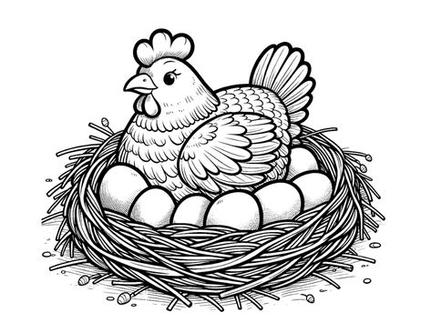 Free Chicken Coloring Pages For Kids Chicken Coloring Pages, Bunny Coloring, Farm Coloring Pages, Chicken Coloring, Cow Coloring Pages, Chicken Little, Cow Colour, Bunny Coloring Pages, Fun Printables