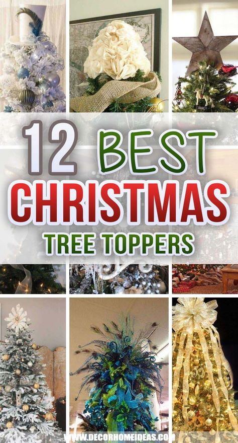 Best Christmas Toppers Turkey Feather Tree Topper, Tree Toppers For Small Christmas Trees, 2022 Tree Toppers, Christmas Tree Topper Ideas 2022, Magical Christmas Tree Ideas, Christmas Tree Toppers 2022, Christmas Tree Crown Topper, 2024 Tree Topper, Alternative Christmas Tree Topper