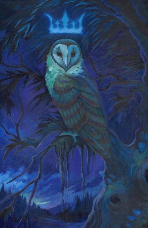 Owl Art, Barn Owl, Funky Art, Creature Art, Dark Fantasy Art, Bird Art, Spirit Animal, Fantasy Creatures, Animation Art