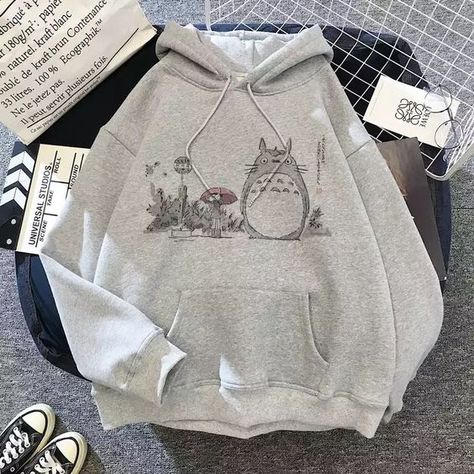 Excellent camera easy installation good resolution and has motion detection mode. I recommend it. Totoro Hoodie, Totoro Ghibli, Miyazaki Hayao, Kawaii Hoodie, Anime Streetwear, Hoodie Women, Japanese Cartoon, Anime Hoodie, Anime Cartoon