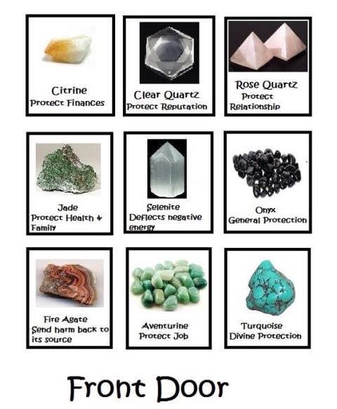 Front door stone uses Protection Magic, Door Protection, Crystal Uses, Natural Hairstyle, Crystal Grids, Protection Crystals, Crystal Therapy, Personal Protection, Home Protection