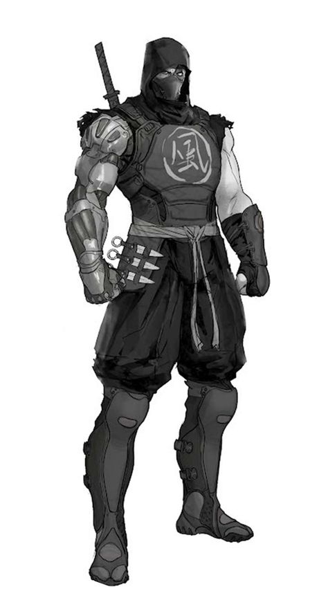 Character #ConceptArt from #YaibaNinjaGaidenZ Armadura Ninja, Arte Ninja, Ninja Gaiden, Illustration Fantasy, Ninja Art, Pencak Silat, Karakter Disney, Shadow Warrior, Ninja Warrior