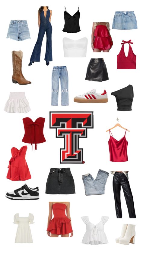 Outfits Texas Tech Game Day Outfit, Tech Game Day Outfit, Texas Tech Game Day, Nfl Wives, Hot Halloween Outfits, Arkansas State, Game Day Outfit, Day Outfits, Perfect Game