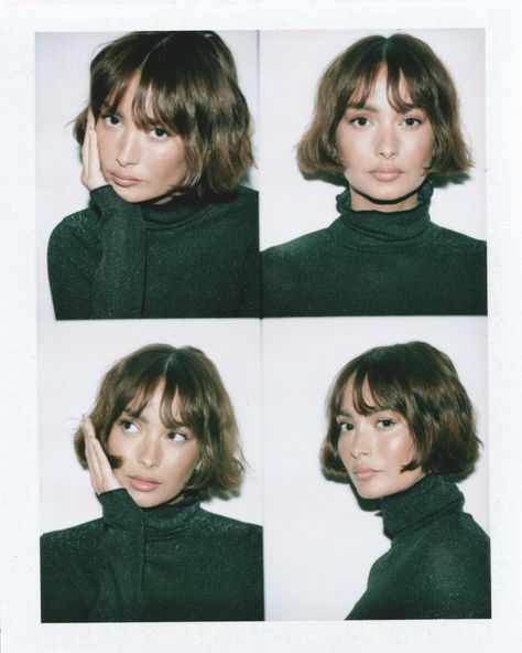 Instagram French Bob With Bangs, Taylor Lashae, French Bob, Bangs Straight, Bob With Bangs, Hair Brained, Girl Haircuts, Cut My Hair, Short Bob