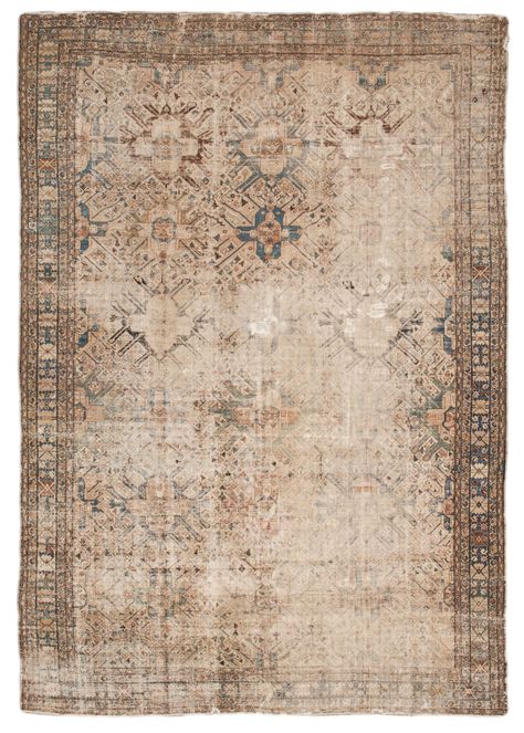 Neutral Persian Rug, Distressed Persian Rug, Pink Earth, Brown Persian Rug, Interior Objects, Art Deco Rugs, Interior Textiles, Mountain Cabin, Distressed Rugs