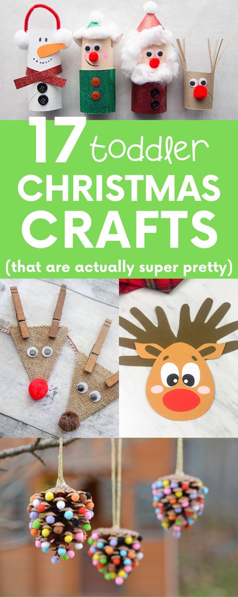 Beautiful Christmas Crafts, Toddler Christmas Crafts, Easy Diy Christmas Crafts, Diy Christmas Crafts For Kids, Christmas Activities For Toddlers, Diy Christmas Crafts, Christmas Crafts For Toddlers, Preschool Christmas Crafts, Crafts For Toddlers