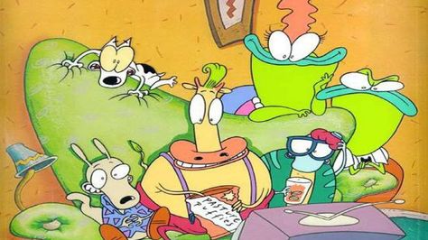 Rockos Modern Life, Rocko’s Modern Life, 90s Nickelodeon, 80 Cartoons, Rocko's Modern Life, Sleepless In Seattle, Nickelodeon 90s, Rocket Power, Johnny Bravo