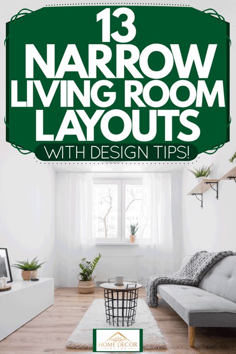 Narrow Living Room Dining Room Combo, L Shaped Living Room Layout, Living Room Without Tv, Narrow Living Room Design, Narrow Family Room, Long Living Room Layout, Living Room Zones, Long Narrow Rooms, Rectangle Living Room