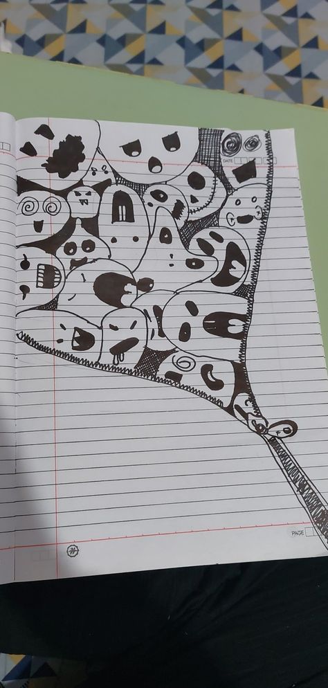 Credits to boring lecture. Boring Drawing, Playing Cards, Drawings, Quick Saves