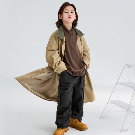 Trench Coats for Boys Autumn 2024 Fashion Long Khaki Outerwear 12 13 Years Teen Children Clothes Loose Casual school Kids Coats - AliExpress 1501 Autumn 2024, Children Clothes, Kids Coats, School Kids, 2024 Fashion, Trench Coats, Smart Shopping, Long Coat, Trench Coat