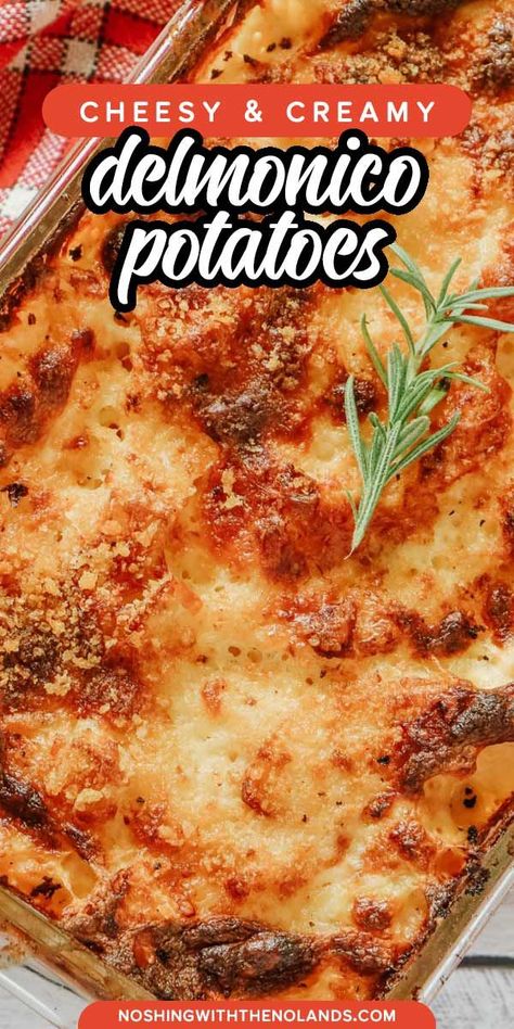 Celebration Potatoes Recipe, Potato Augratin Casserole, Recipes With Simply Potatoes, Delmonico's Copycat Potatoes Bake Recipe:, Best Delmonico Potatoes, Fancy Potato Recipes Side Dishes, Potato Delmonico, Del Monaco Potatoes, Potatoes Delmonico Recipe