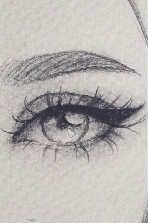 Beginner Sketches Pencil Step By Step, Eye Doodles, Sketch Head, Easy Eye Drawing, Sketch Practice, Ben Heine, Pencil Sketch Images, Eye Sketch, Meaningful Drawings