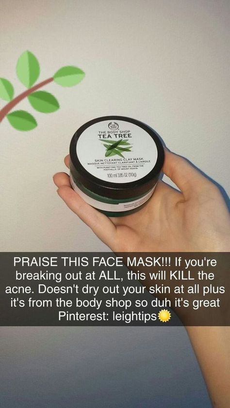 The Body Shop Tea Tree Skin Clearing Clay Face Body Shop Tea Tree, Face Skin Care, Skin Tips, Anti Aging Skin Products, Aging Skin Care, Skin Care Regimen, Facial Care, Face Skin, Skin Treatments