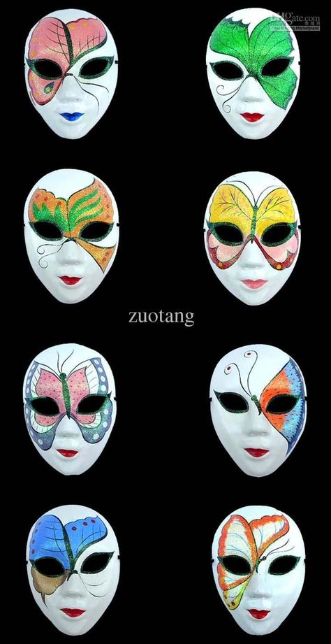 Mascara Design Ideas, Tiki Maske, White Masquerade Mask, Good Pics, Character Clothes, Ceramic Mask, Mask Drawing, Mask Painting, Venetian Masks