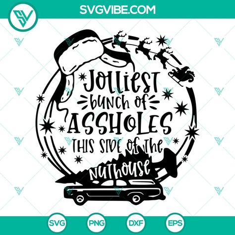 Jolliest Bunch Of Assholes This Side Of The Nuthouse SVG, Christmas Vacation SVG, Funny Christmas SVG, Clark Griswold SVG These design files can be utilized by individuals to craft logos or graphics. Christmas SVG Files National Lampoon’s Christmas Vacation Are you hunting for clip art that blends uniqueness with enchantment while maintaining top quality for your projects? Welcome aboard! Our collection is well-suited for various applications, including t-shirt customization, scrapbooking, National Lampoons Christmas Svg, Christmas Vacation Cricut, National Lampoons Christmas Vacation Svg Free, Jolliest Bunch This Side Of The Nuthouse, National Lampoon Christmas Vacation Svg, Christmas Svg Shirts, Griswold Svg, Christmas Shirts Svg, Procreate Projects