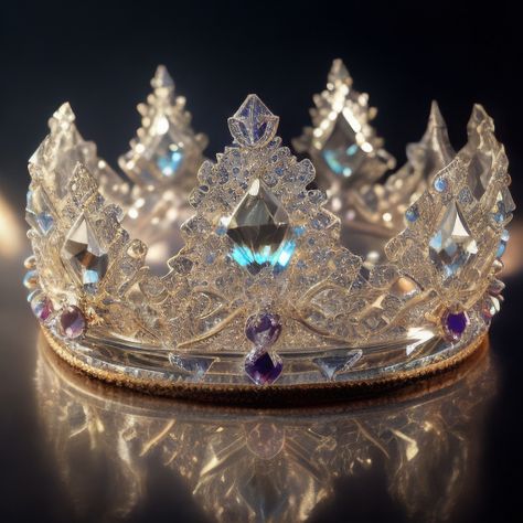 Sarah Fantasy Crown, Fantasy Crown Queens, Princess Crown Aesthetic, Prince Castle, Castle Dress, Fantasy Crown, Crown Aesthetic, Dragon Girl, Fantasy Gowns