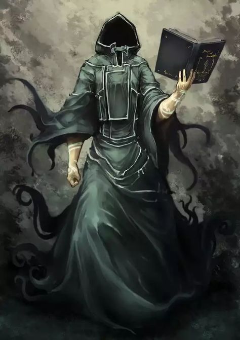 Hooded Wizard Art, Medieval Wizard Art, Plasmoid Wizard, Eldritch Wizard, Character Holding Book, Wizard Character Art, Hooded Wizard, Necromancer Art, Clenched Hand