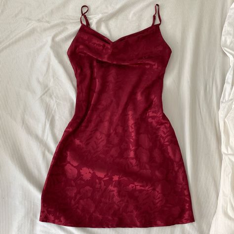 Look what I just found on Depop 🙌 https://depop.app.link/YPlBDxe9xgb Dark Red Dress Hoco, Dark Red Dresses Short, Red Mini Dress Aesthetic, Dark Red Mini Dress, Dark Red Dress Short, Y2k Red Dress, Dark Red Slip Dress, Red Slip Dress Aesthetic, Dark Red 90s Dress