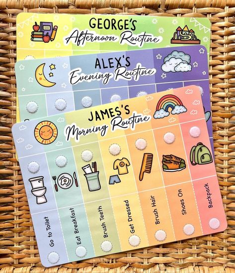 Mapping Out Mornings: Kids Flip Routine Charts Daily Routine Kids, Toddler Bedtime Routine, Bedtime Routine Chart, Bedtime Rituals, Morning Routine Chart, Morning Routine Kids, Kids Routine Chart, Toddler Bedtime, Toddler Routine