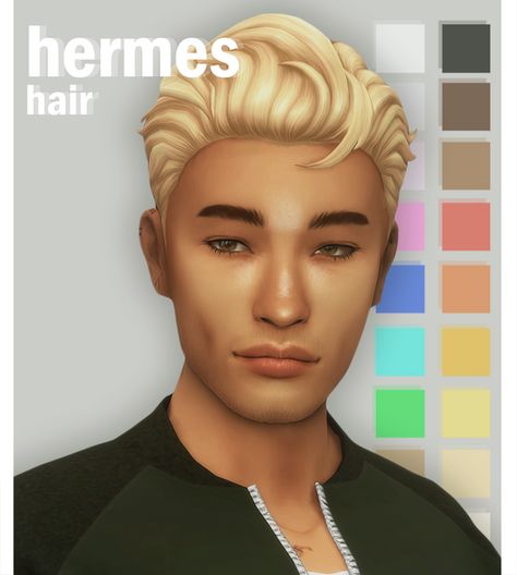 S Mods Sims 4, Ok Fine, Sims 4 Cc Hair, Sims 4 Hair Male, Mod Hair, Pelo Sims, Sims 4 Mm Cc, Sims 4 Characters, Sims 4 Mm