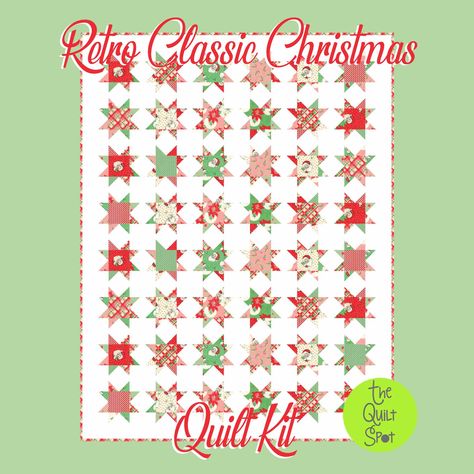 Swell Christmas, Santa Quilt, Christmas Quilting Projects, Christmas Quilting, Christmas Sewing Projects, Alexander Henry, Amy Butler, Halloween Quilts, Quilt Projects