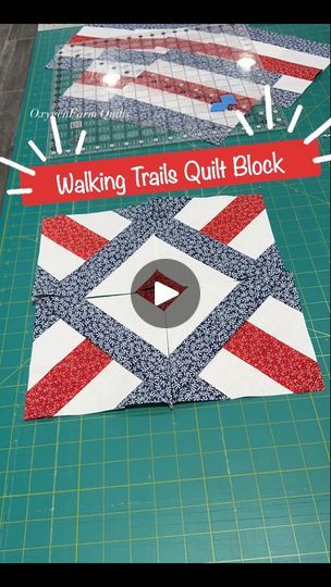 86K views · 1.8K reactions | My “go-to” Waking Trails Quilt Block pattern over the years! Take a gander at ALL of the different layouts and looks you can make just by changing fabrics and strip placement. 😍 Please share with your friends and head on over to YouTube to watch my full, free Step-by-Step Tutorial (or my quick version of my granddaughter’s Rainbow Walking Trails Quilt). Need a quick baby quilt? ✅ How about a table runner for the holidays? ✅ Want to use up a bunch of random Jelly Roll strips from your stash for a scrappy throw quilt? ✅ Need quick and easy pattern ideas for quilts for the upcoming holiday gift giving season? ✅ Or, you want and need a new Quilt for your bed? ✅✅✅ Thanks for watching Everyone! Have a great day! 😊🌳💚 Link in bio, search OxygenFarm Quilts on YouTub Random Block Quilts, Ideas For Table Runners, Walking Trails Quilt Pattern, Walking Trails Quilt Block, Strip Quilts Ideas Free Pattern, Quilt Table Runner Patterns Free, Jelly Roll Quilt Patterns Free Easy, Easy Baby Quilts For Beginners, Scrappy Quilt Patterns Free