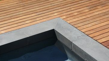 Mid Century Palm Springs, Decks Around Pools, Pool Lighting, Bluestone Pavers, Concrete Pool, Pool Coping, Coping Stone, Modern Pools, Timber Deck