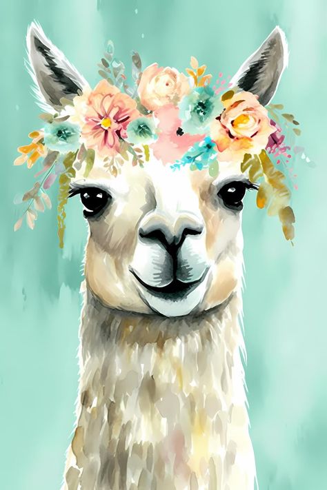 PRICES MAY VARY. 【Diamond Art Decor】: Smiling Llama Diamond painting Kits is a kind of handmade artwork. The finished product is very shiny and beautiful. It is suitable for home decoration.Diamond painting can be decorated in the living room, bedroom, study, office and other occasions, giving people a sense of pleasure. 【Size】: 8x12 Inch/20x30 cm. Easy to read numbers & letters. Colors are bright and vibrant, beautiful image. Our diamond paintings are all manual design, restore the original ima Diamond Art Painting Kits, Llama Decor, Manual Design, Gem Art, Diamond Picture, Diamond Art Painting, Diamond Paintings, Animals Pictures, Gems Art