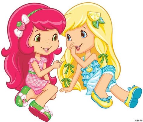 strawberry shortcake & lemon meringue Strawberry Shortcake Pictures, Berry Shortcake, Strawberry Shortcake Cartoon, Strawberry Shortcake Characters, Magic Cake, Lemon Meringue, Cute Characters, Strawberry Shortcake, Meringue