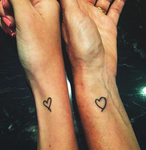 26 Insanely Creative Tattoos To Get With Your Mom Me Tattoo Ideas, Mommy Daughter Tattoos, Daughter Tattoo Ideas, Symbol For Family Tattoo, Maching Tattoos, Mom And Daughter Tattoos, Mother Son Tattoos, Mother Daughter Tattoo, Baby Name Tattoos