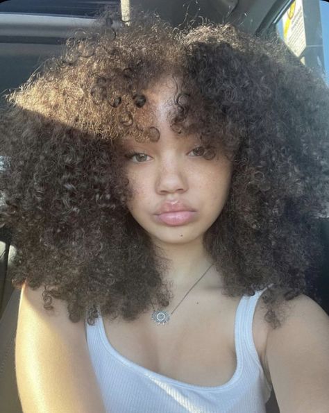 Cabello Afro Natural, Curly Hair Styles Easy, Beautiful Curly Hair, Hairdos For Curly Hair, Pretty Braided Hairstyles, Natural Curls Hairstyles, Coily Hair, Curly Girl Hairstyles, Baddie Hairstyles