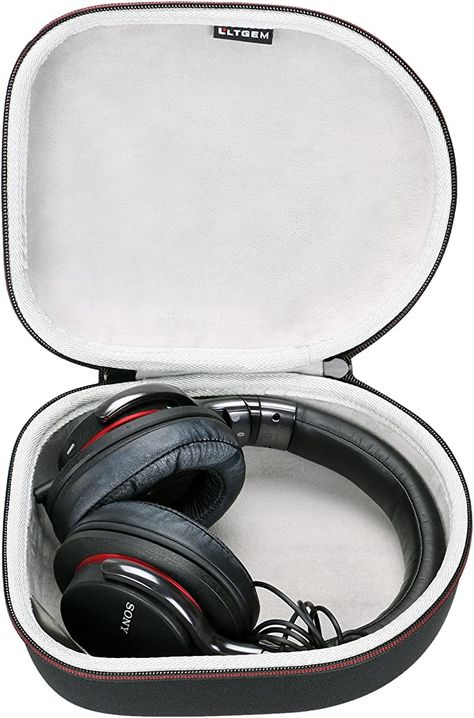 Sennheiser Headphones, Headphones Case, Earbud Holder, Sony Headphones, Headphones Black, Headphone Case, Travel Storage Bag, Audio Technica, Black Headphones