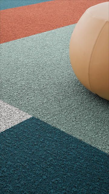 Mix and match colours with DESSO Fields carpet tile collection Office Carpet Texture, Carpet Tiles Ideas, Mid Century Carpet, Carpet Tiles Design, Carpet Tiles Office, Modular Carpet Tiles, Tiles Uk, Floor Carpet Tiles, Office Idea