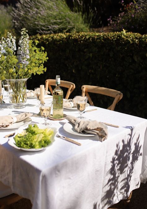 Dining Al Fresco - Harlowe James Harlowe James, Silver Candlesticks, Entertaining Recipes, Painting Inspo, Al Fresco Dining, Holiday Travel, Dinner Table, Summer Season, Fall Season