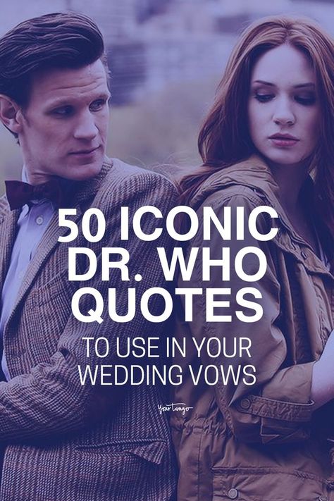 Doctor Who Wedding Ideas, Dr Who Wedding Ideas, Doctor Who Themed Wedding, Doctor Who Wedding Theme, Dr. Who, Doctor Who Love Quotes, Nerd Wedding Ideas, Nerdy Wedding Ideas, Fandom Wedding