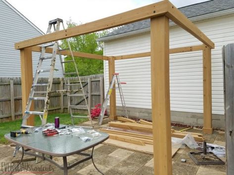 Diy Gazebo, Building A Porch, Outdoor Pavilion, Pavilion Design, Backyard Gazebo, Pergola Design, Backyard Pavilion, Outdoor Gazebos, Garden Gazebo