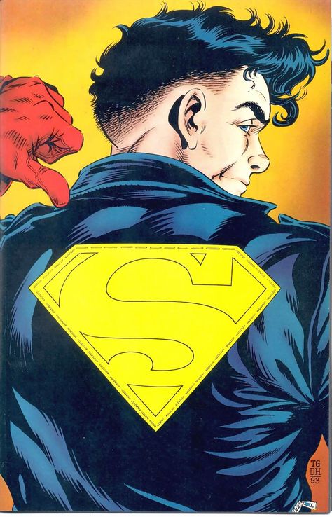 superboy 90's dc comics Reign Of The Supermen, Superman Boy, Superman Family, Superman Art, Adventures Of Superman, Arte Dc Comics, Dc Comics Characters, Batman And Superman, Dc Comic