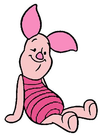 Winnie-the-Pooh / Characters - TV Tropes Piglet Drawing, Piglet Cartoon, Disney Piglet, Piglet Disney, Winnie The Pooh Drawing, Piglet Winnie The Pooh, Disney Clipart, Winnie The Pooh Pictures, Cute Winnie The Pooh