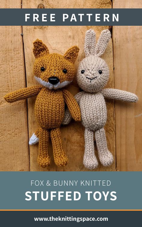 Knitted Animals Patterns, Knit Stuffed Animals Patterns, Knit Lovey Pattern Free, Knitted Fox Pattern Free, Knit Stuffed Animals Patterns Free, Knit Animal Patterns Free, Knitted Baby Toys, Knit Toys Free Pattern Stuffed Animals, Knit Stuffed Animals