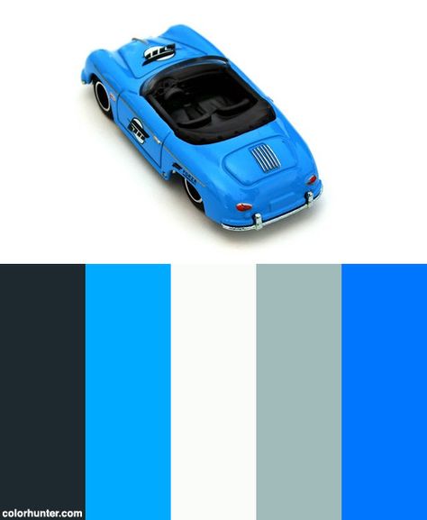 Hotwheels - Porsche 356 Speedster Color Scheme from colorhunter.com Car Color Palette, Porsche 356 Speedster, 356 Speedster, F1 Car, Hot Weels, Car Colors, Porsche 356, Car Wash, Color Scheme