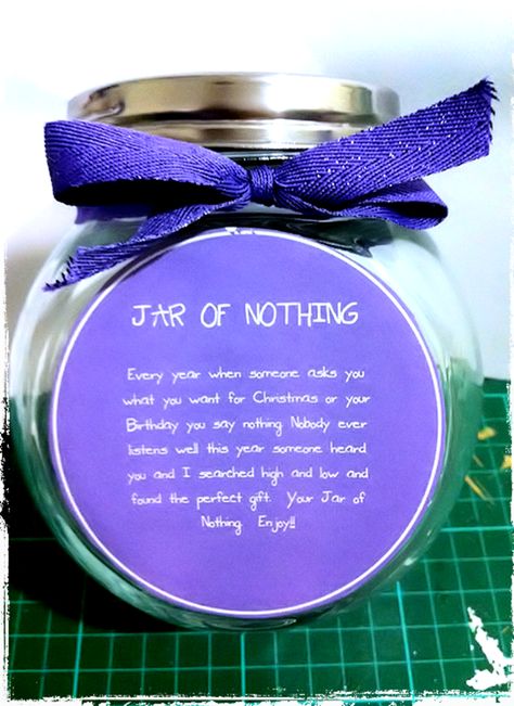 Jar Of Nothing, Cemetery Ideas, Chocolate Tarts, 2022 Goals, Say Nothing, Cricut Tips, Clever Gift, Strawberry Chocolate, Crafts Christmas