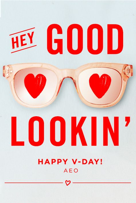 Happy Valentines Day, Good Lookin. Email Marketing Inspiration, Typography Design Inspiration, Email Marketing Design Inspiration, 광고 디자인, Email Design Inspiration, Email Marketing Design, Newsletter Design, Mail Marketing, Email Design