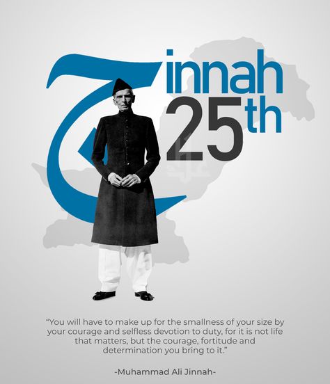 Jinnah's Birthday, officially known as Quaid-e-Azam Day; sometimes as Quaid Day, is a public holiday of Pakistan observed annually on 25 December #BANNER #JINNAH #POSTER #QUAID-E-AZAM Qaid E Azam Quotes, Muhammad Ali Birthday, 23 March Pakistan, Pakistan Defence, Wallpaper Ramadhan, Quaid E Azam, Dental Posts, Pakistan Day, History Of Pakistan