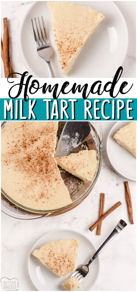 Malted Milk Recipes Desserts, Milk Pie Old Fashioned, Whole Milk Dessert Recipes, Butter Milk Recipes Desserts, Oat Milk Dessert, Desserts Made With Milk, Recipes That Use Lots Of Milk, Milk Based Desserts, 1% Milk Recipes